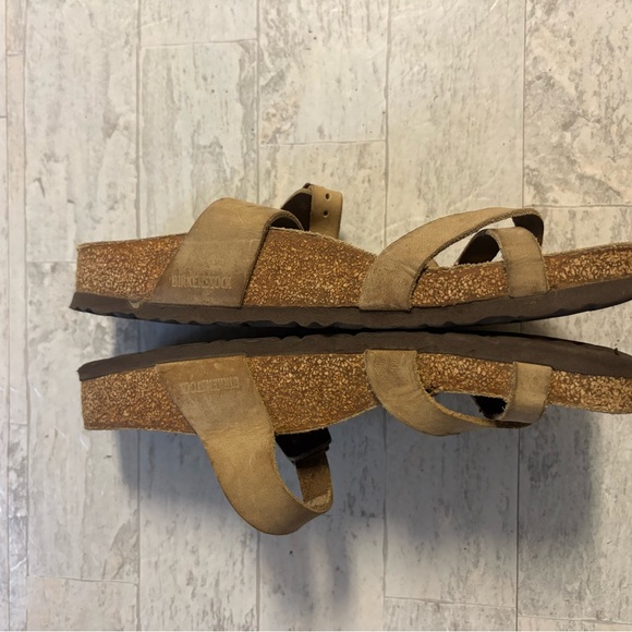 Birkenstock Brown Leather Footbed - Picture 5 of 8